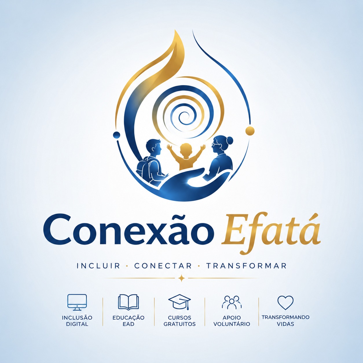 Logo do projeto Conexão Efatá