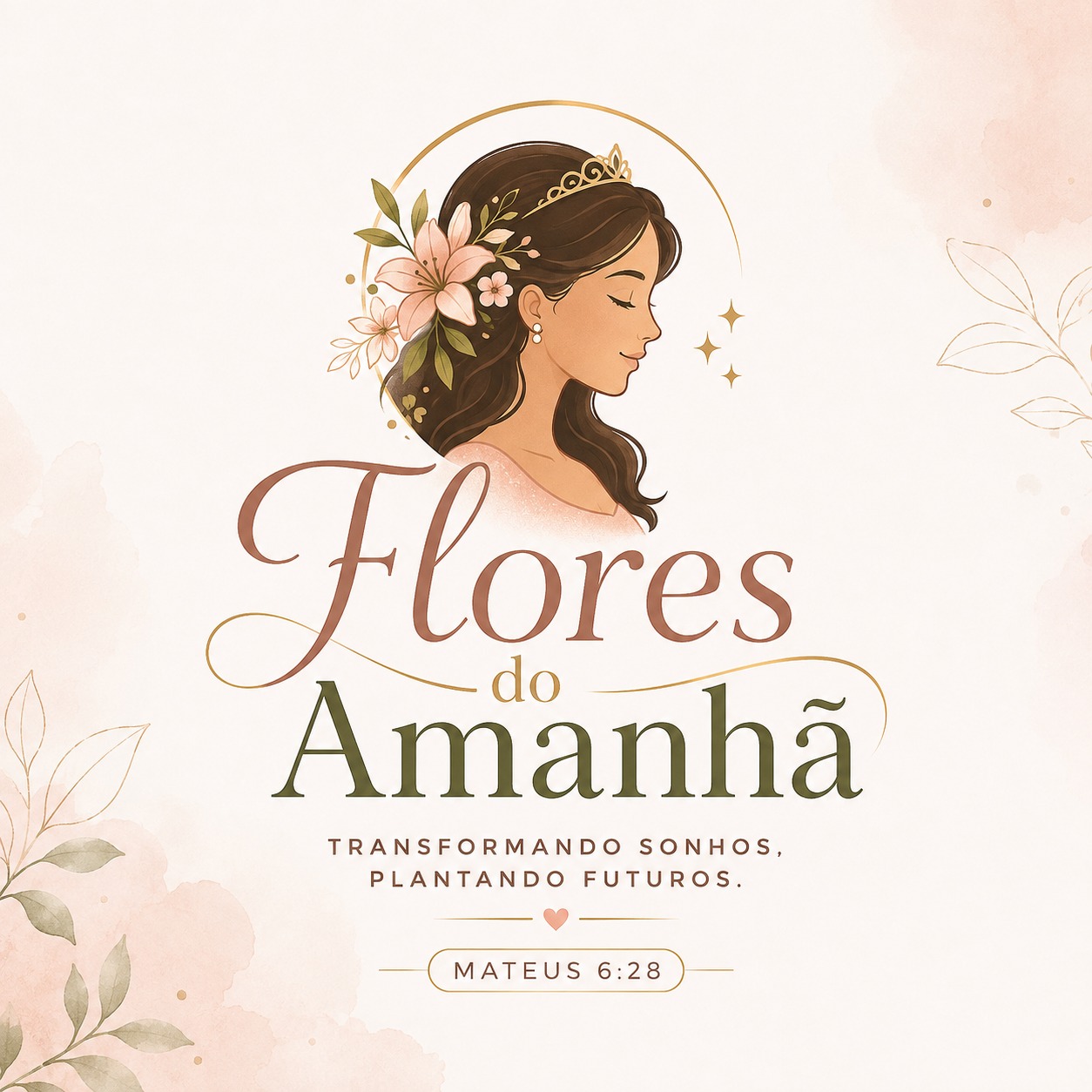 Logo do projeto Flores do Amanhã